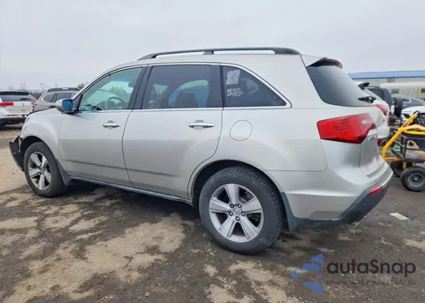 2012 Acura Mdx Technology z USA, uszkodzony, nr VIN 2HNYD2H35CH534350